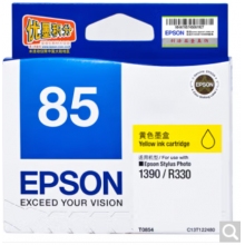  愛(ài)普生（Epson）T0854(T1224) 黃色墨盒 （適用PHOTO 1390 R330
